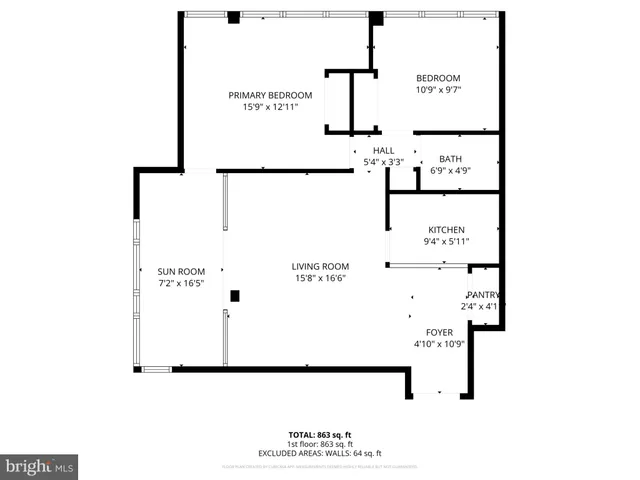 $2,750 | 1311 Delaware Avenue Southwest, Unit SOUTH 231, Washington, DC 20024
