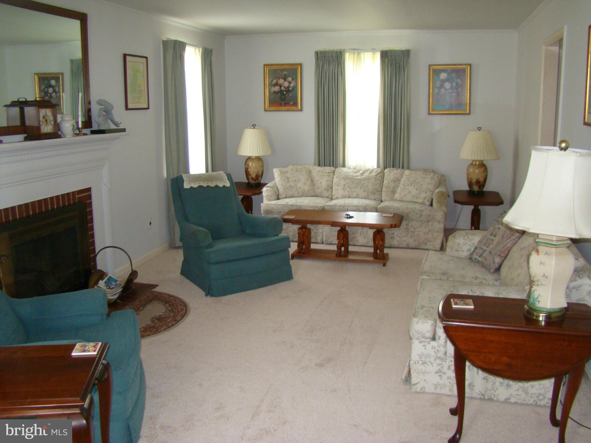 5509 Park Road Baltimore, MD 21225 - Photo 7 of 29 a living room with furniture and a fireplace