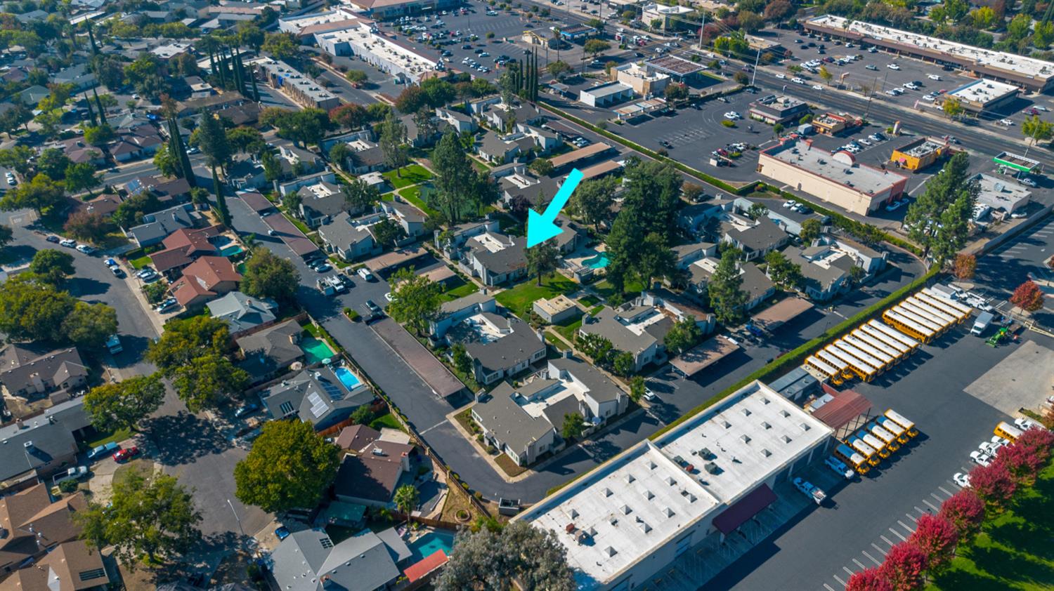 1313 Floyd Avenue, Unit 179 Modesto, CA 95355 - Photo 27 of 28 an aerial view of a city
