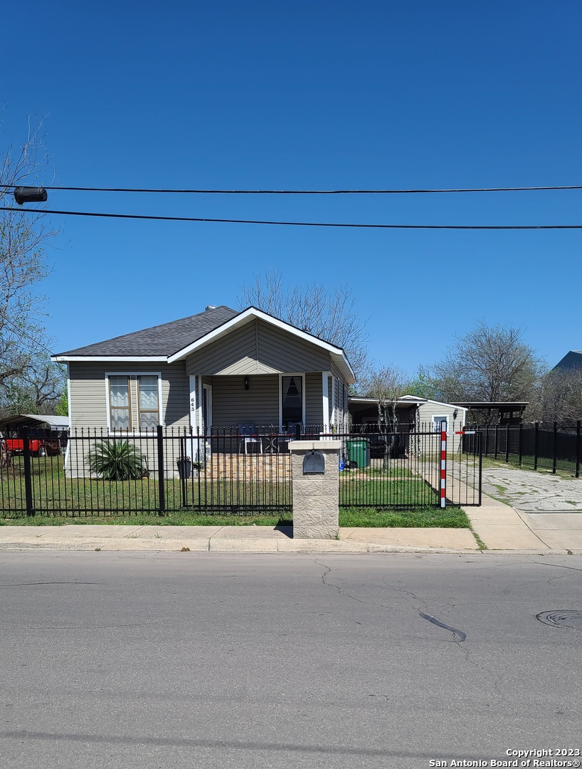 a view of house with a outdoor space