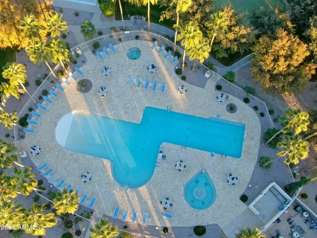 a view of a fountain