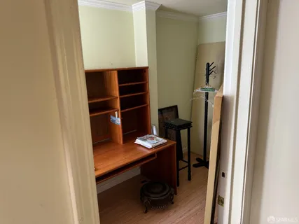 a view of closet area