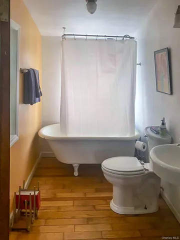 a bathroom with a sink and a toilet