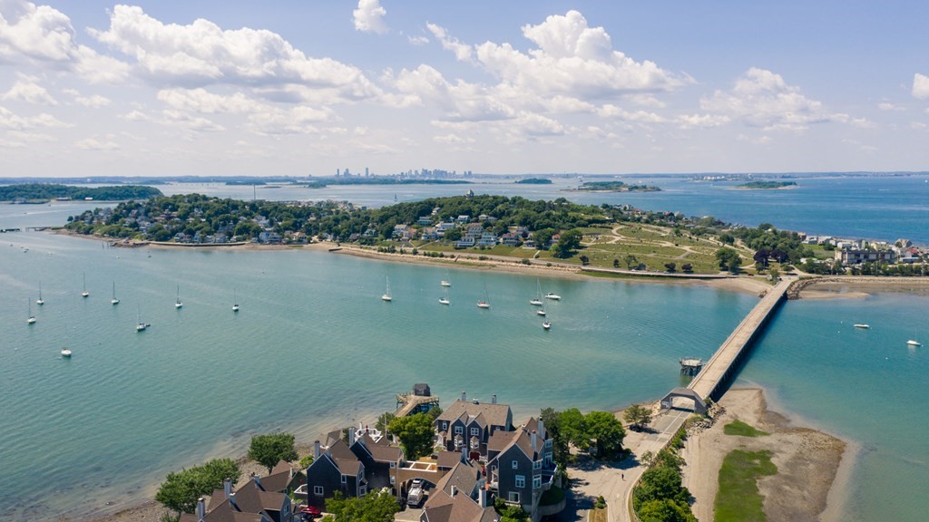 16 Marina Drive, Unit 16 Hull, MA 02045 - Photo 22 of 22 a view of a lake with a mountain