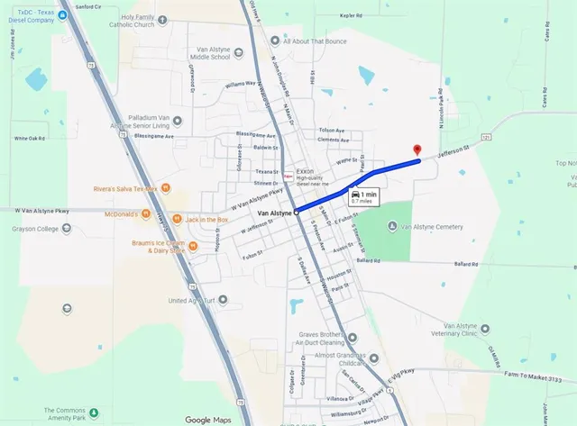 $109,900 | E Jefferson East Jefferson Fm-121 Street, Van Alstyne, TX 75495