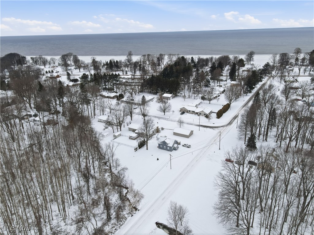 1381 Robb Road Conneaut, OH 44030 - Photo 48 of 50 View of snowy aerial view