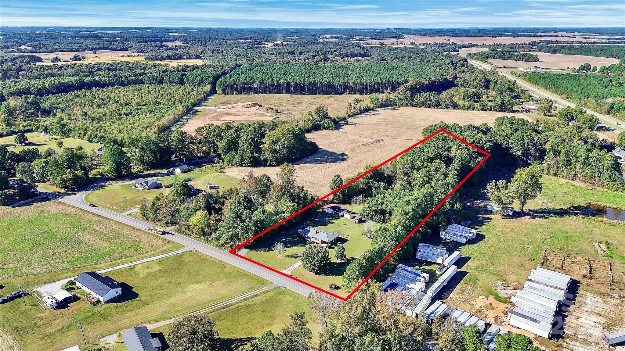 6217 Stack Road Monroe, NC 28112 - Photo 35 of 37 an aerial view of a city