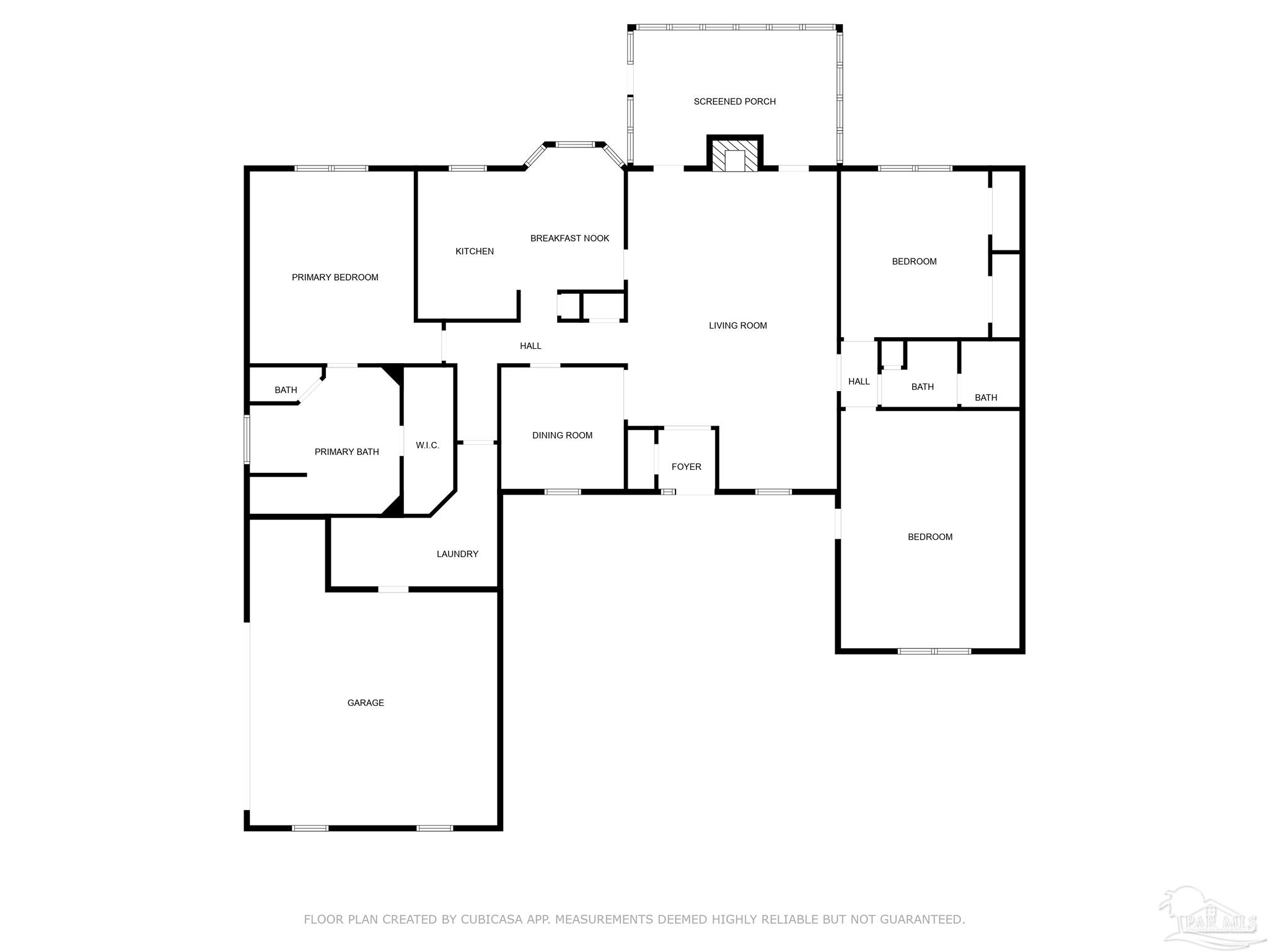 6160 Saddle Club Road Pace, FL 32571 - Photo 49 of 49 a picture of floor plan