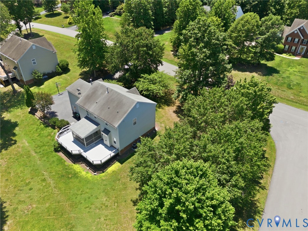 13524 Mountcastle Road Chesterfield, VA 23832 - Photo 39 of 44 Rear exterior featuring a multi-level composite de