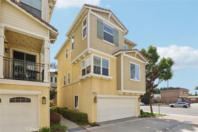 a view of a building with a street