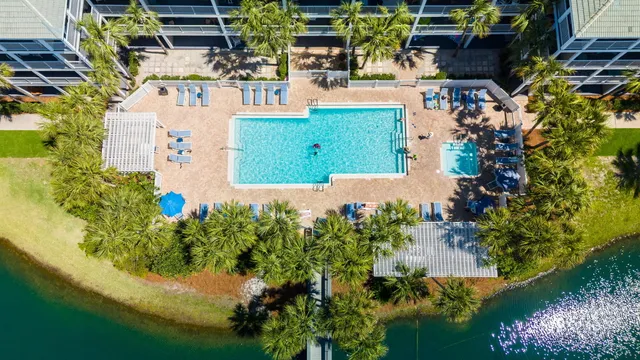 an aerial view of city