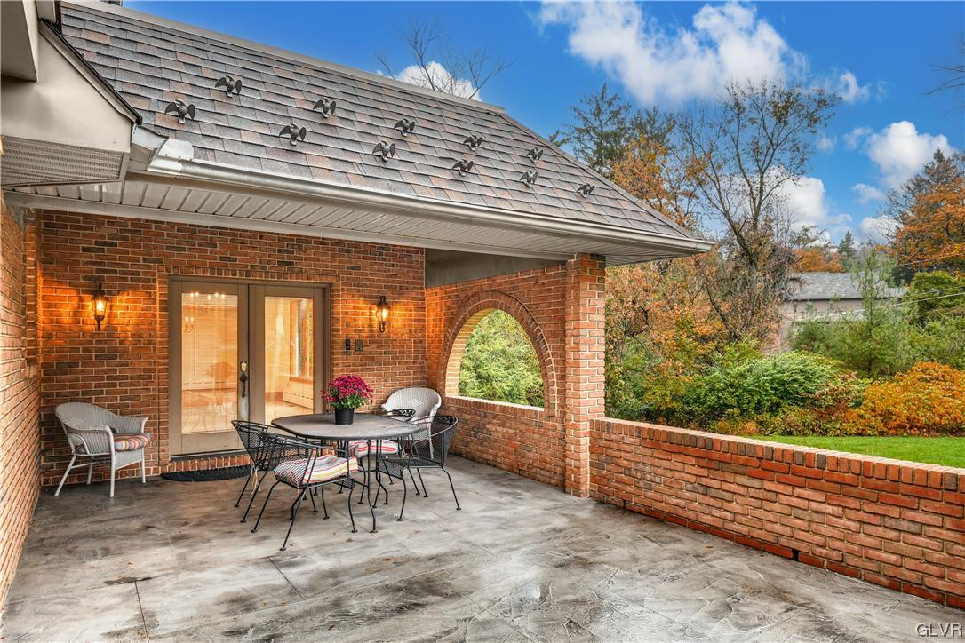 3166 Apollo Drive Bethlehem, PA 18017 - Photo 35 of 37 a view of a patio with a table chairs and a patio