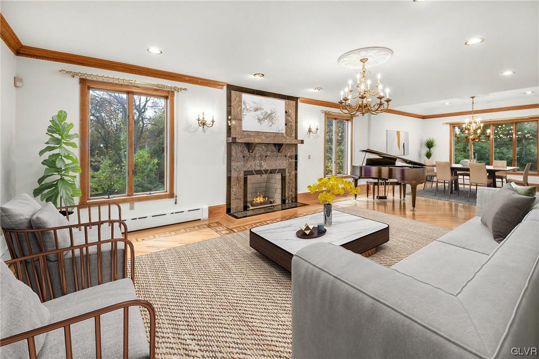 3166 Apollo Drive Bethlehem, PA 18017 - Photo 5 of 37 a living room with furniture and a large window