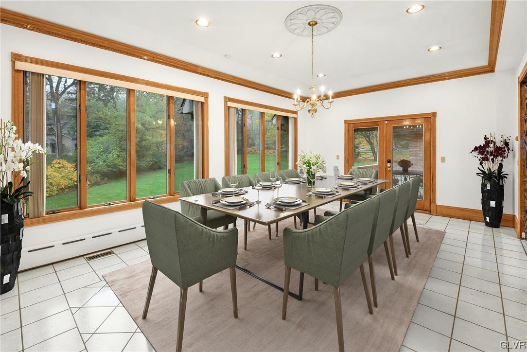 3166 Apollo Drive Bethlehem, PA 18017 - Photo 10 of 37 a view of a dining room with furniture window and outside view