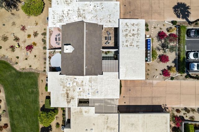a view of a city from a terrace