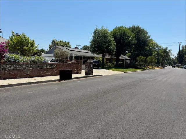 a view of a terrace with a garden