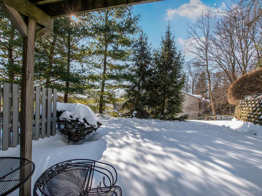 31 Winchester Avenue Peekskill, NY 10566 - Photo 23 of 33 a view of backyard path with seating space