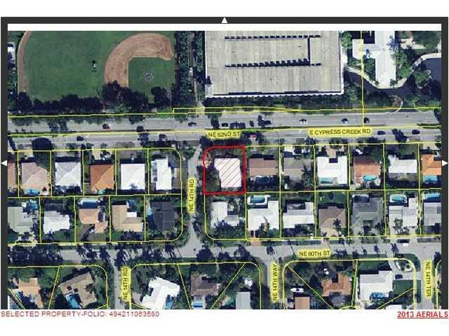 6010 Northeast 14th Road Fort Lauderdale, FL 33334 - Photo 15 of 15 Aerial View