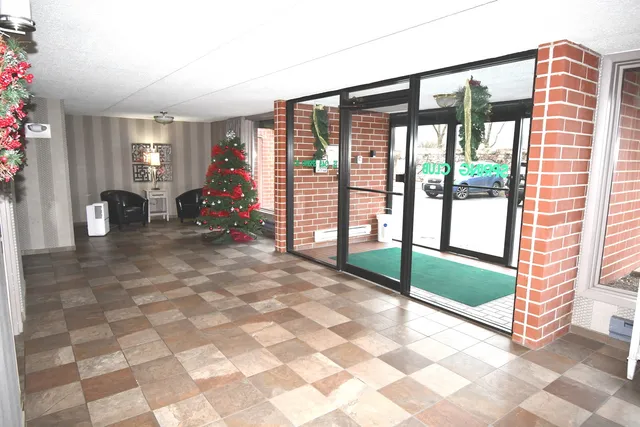 a view of front door