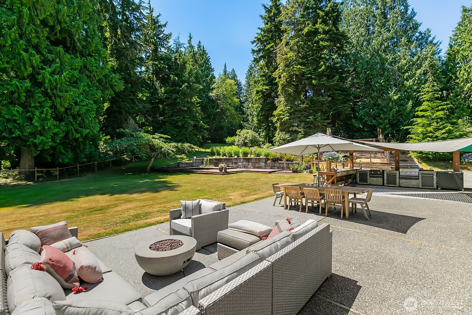 971 Sandy Point Road Langley, WA 98260 - Photo 22 of 35 a view of swimming pool with lounge chairs