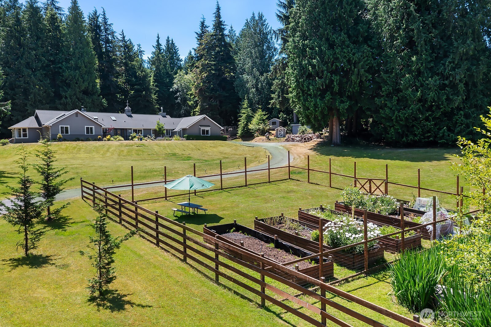 971 Sandy Point Road Langley, WA 98260 - Photo 30 of 35 a view of a swimming pool with a patio