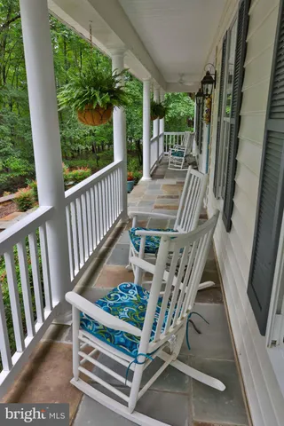 a view of a chairs in balcony