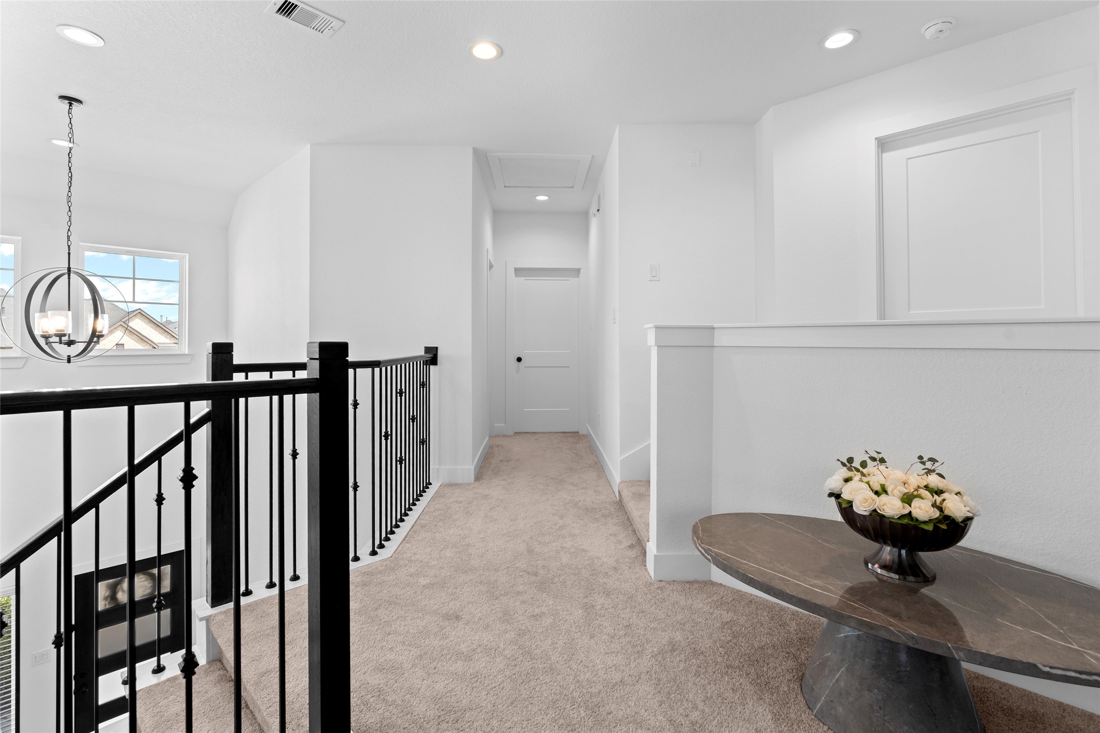 17735 Tree Of Heaven Conroe, TX 77385 - Photo 21 of 35 a view of hallway with furniture