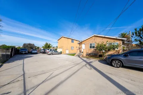 a car parked on the side of the road