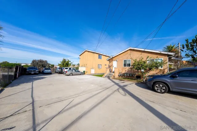 a car parked on the side of the road