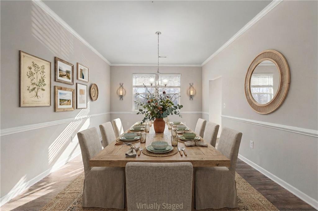 616 Hydrangea Lane Bremen, GA 30110 - Photo 18 of 49 a dining room with furniture and window