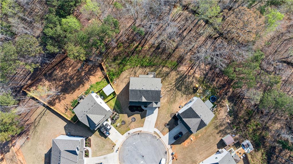 616 Hydrangea Lane Bremen, GA 30110 - Photo 43 of 49 an aerial view of a house with a yard