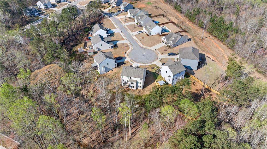616 Hydrangea Lane Bremen, GA 30110 - Photo 45 of 49 an aerial view of residential houses with outdoor space