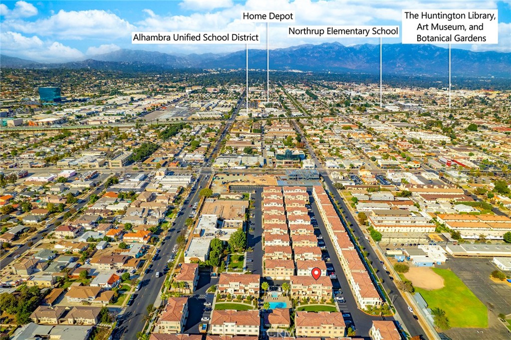 1533 St Simon Circle, Unit B Alhambra, CA 91803 - Photo 24 of 27 a view of a water fountain