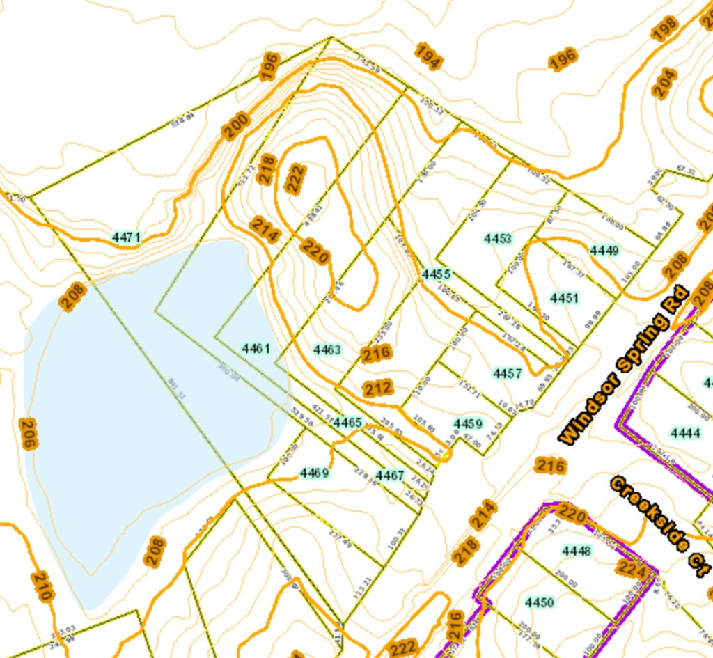 4449-469 Windsor Spring Road Hephzibah, GA 30815 - Photo 2 of 6 Topographical Map