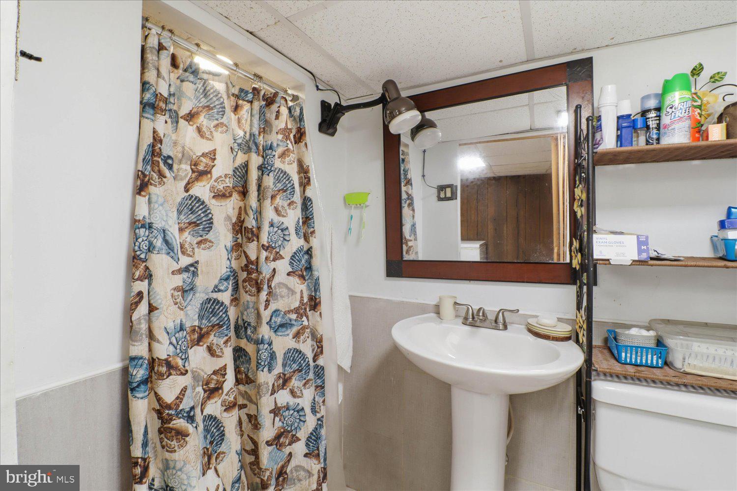 875 Manor Street Lancaster, PA 17603 - Photo 30 of 54 a bathroom with a sink and a mirror