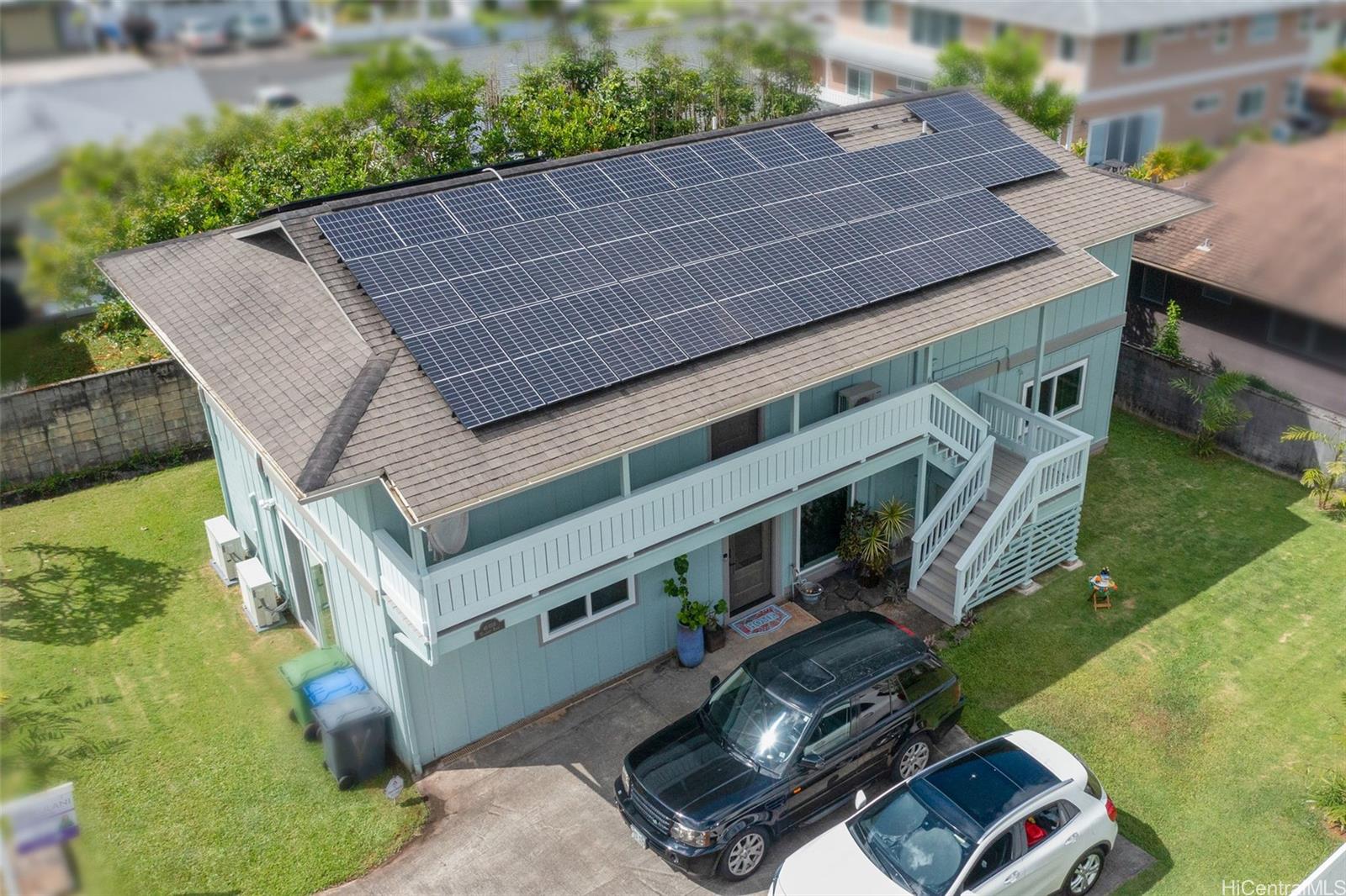 45-531B Halekou Road, Unit B Kaneohe, HI 96744 - Photo 1 of 1 32 PHOTOVALTAIC Panels on NET METERING, April 2024 HECO Bill $41/mo