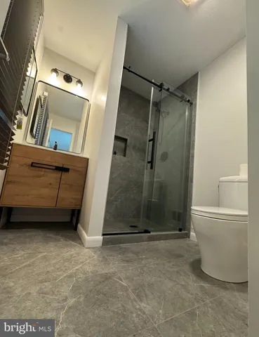 a view of a walk in closet