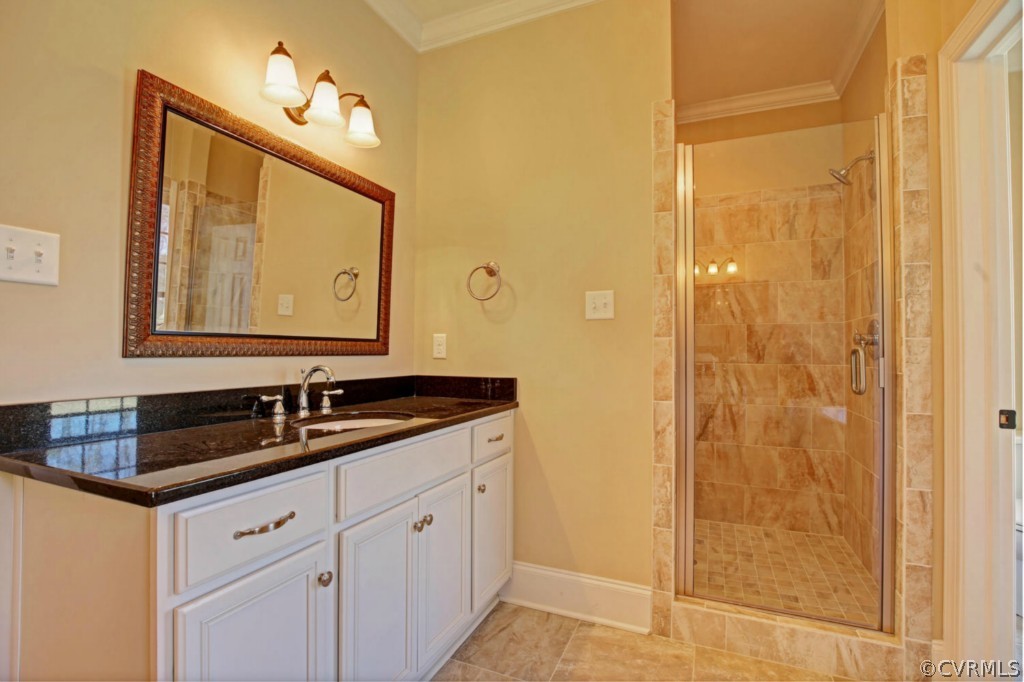 3042 Braehead Road Powhatan, VA 23139 - Photo 26 of 50 Master bath second sink and large glass door to sp