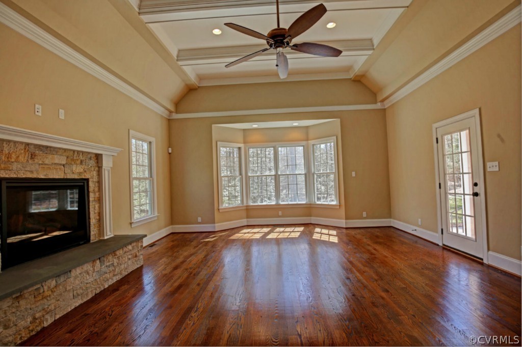 3042 Braehead Road Powhatan, VA 23139 - Photo 35 of 50 A door from the Great room leads to the covered ba