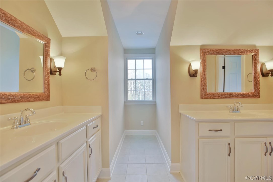 3042 Braehead Road Powhatan, VA 23139 - Photo 45 of 50 Upstairs spacious hall bathroom with exercise spa