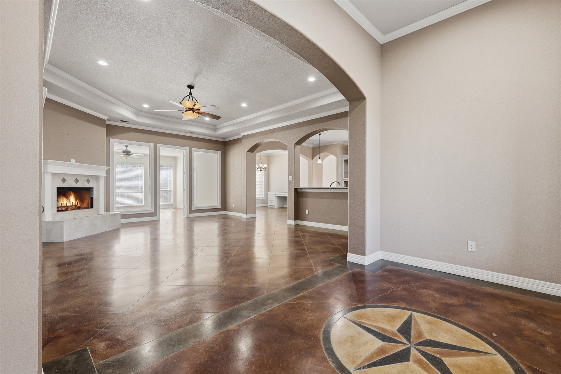 500 Burwell Road Highlands, TX 77562 - Photo 7 of 50 The main residence features a great layout with large bedrooms, walk-in closets, no carpet, and abundant storage.