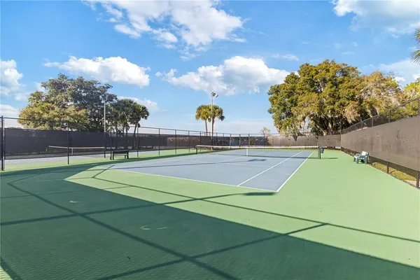 a view of a tennis court
