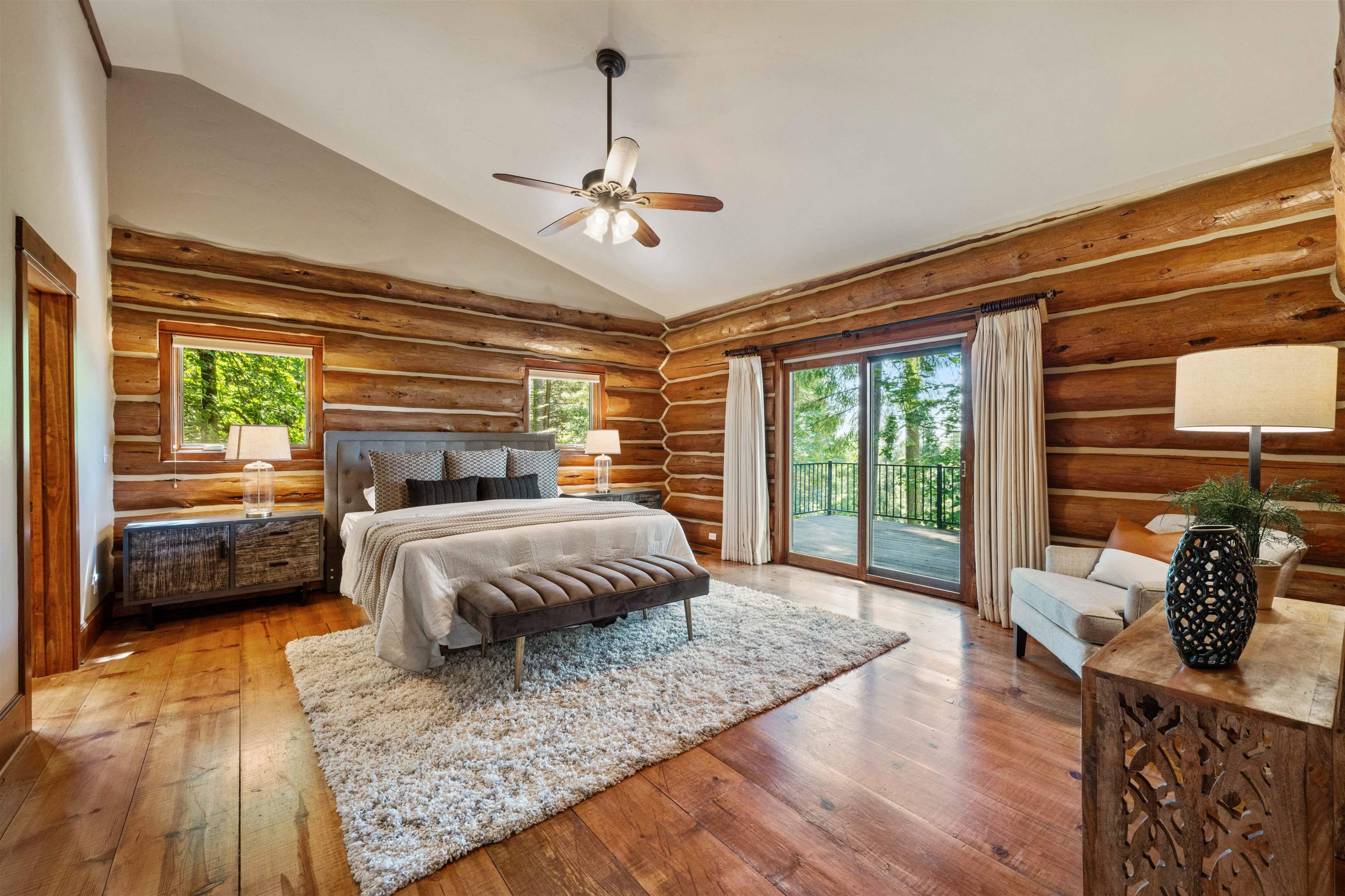 615 Alta Reservoir Road Alta, CA 95701 - Photo 14 of 21 Large restful primary suite opens to a morning coffee private deck, time to begin another day...