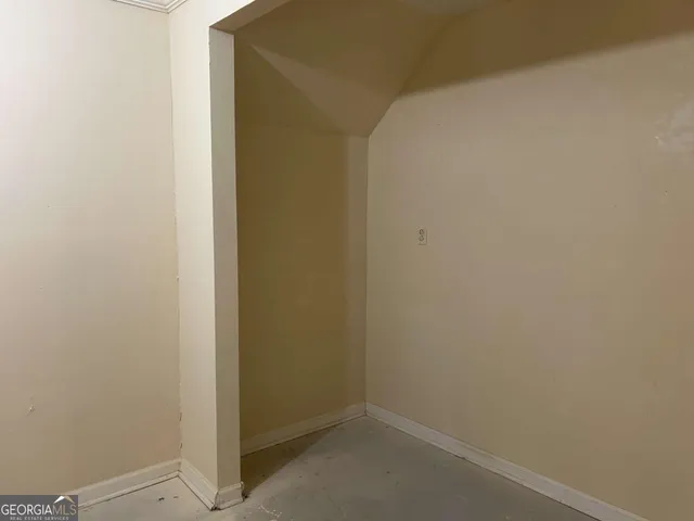 a view of empty room