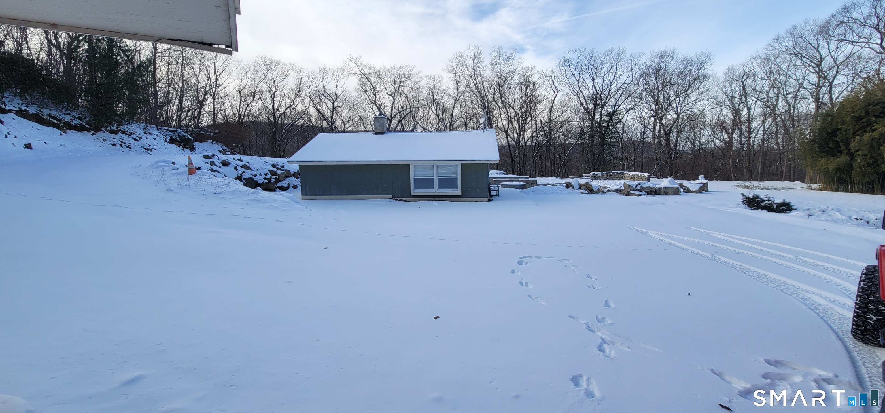 134 Nashville Road Bethel, CT 06801 - Photo 29 of 36 a view of a covered with snow in the yard
