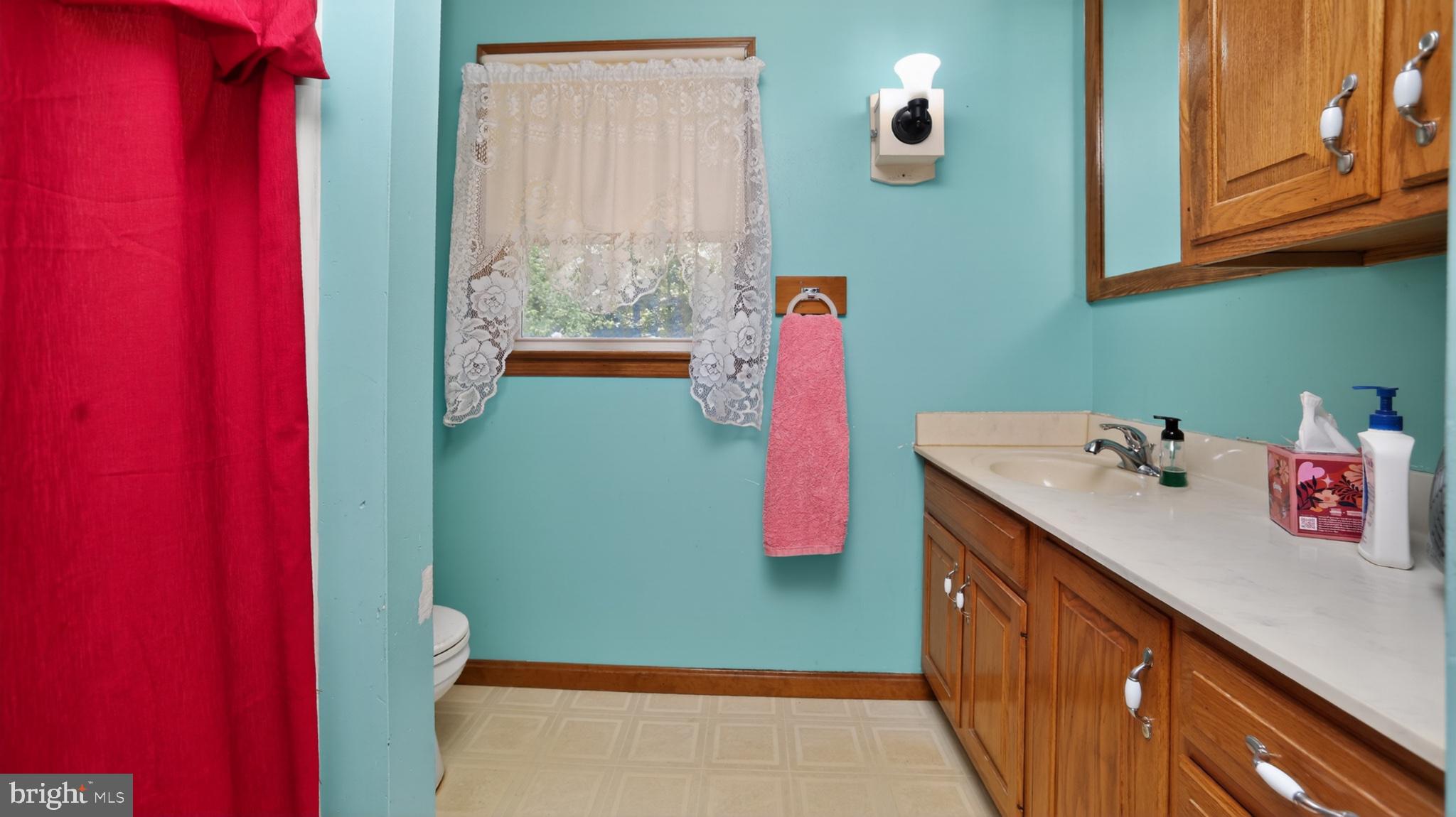 257 Hill Road New Holland, PA 17557 - Photo 62 of 94 Charming bathroom with vibrant hues.
