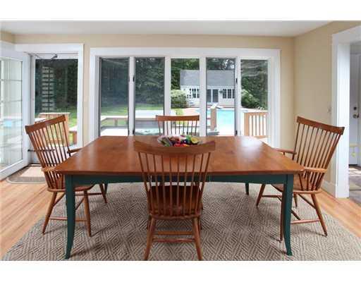 44 Merrill Road Falmouth, ME 04105 - Photo 8 of 15 Kitchen. Breakfast table with view