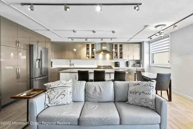 a view of city from balcony