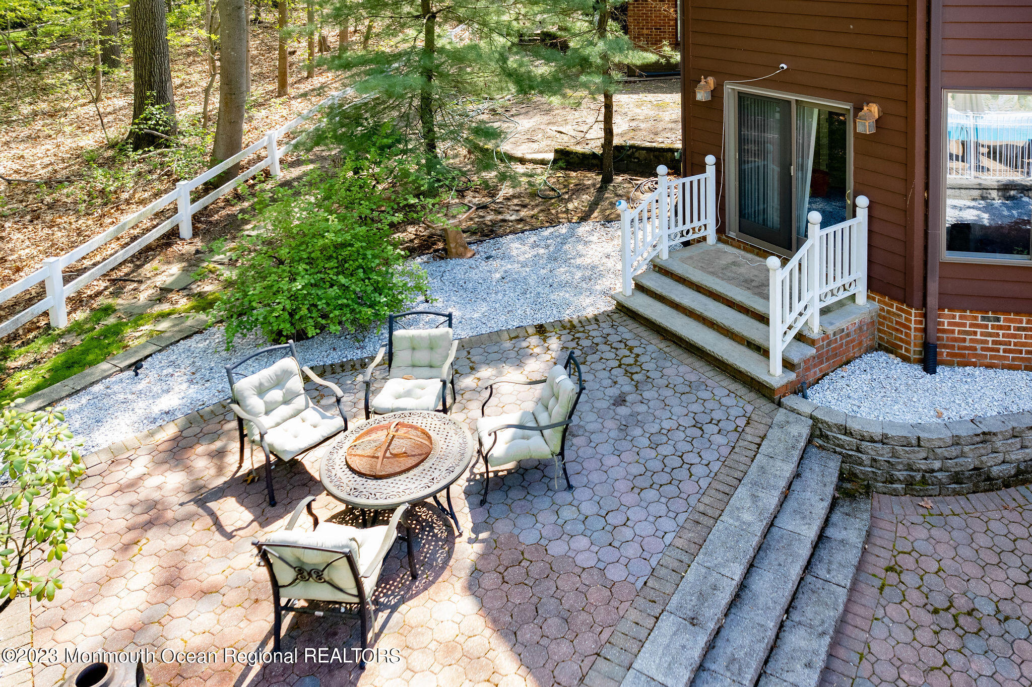 9 Laurel Drive Wrightstown, NJ 08562 - Photo 50 of 66 a view of a chairs and table in backyard