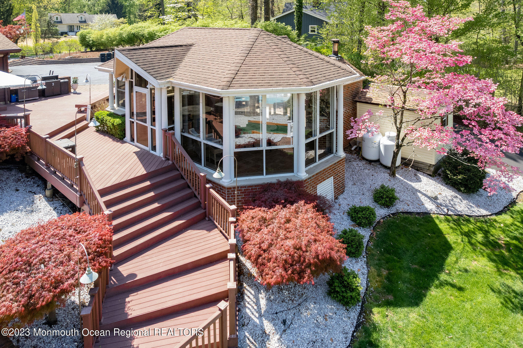 9 Laurel Drive Wrightstown, NJ 08562 - Photo 52 of 66 a view of a house with a yard and garden
